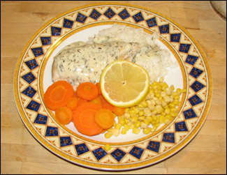 chicken with dill sauce