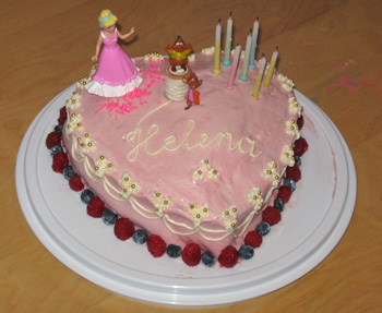 cinderella birthday cake