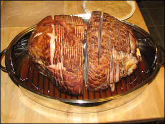 glazed ham