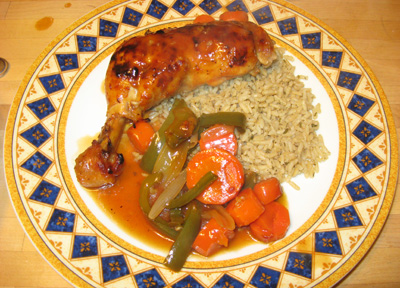 herbed brown rice