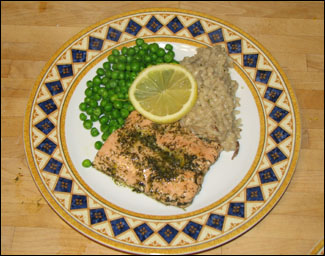 lemon dill samlon