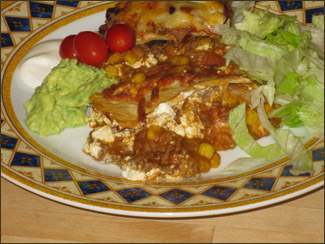 mexican lasagna