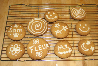 orange crunch cookies