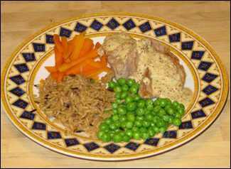 pork tenderloin with mustard sauce