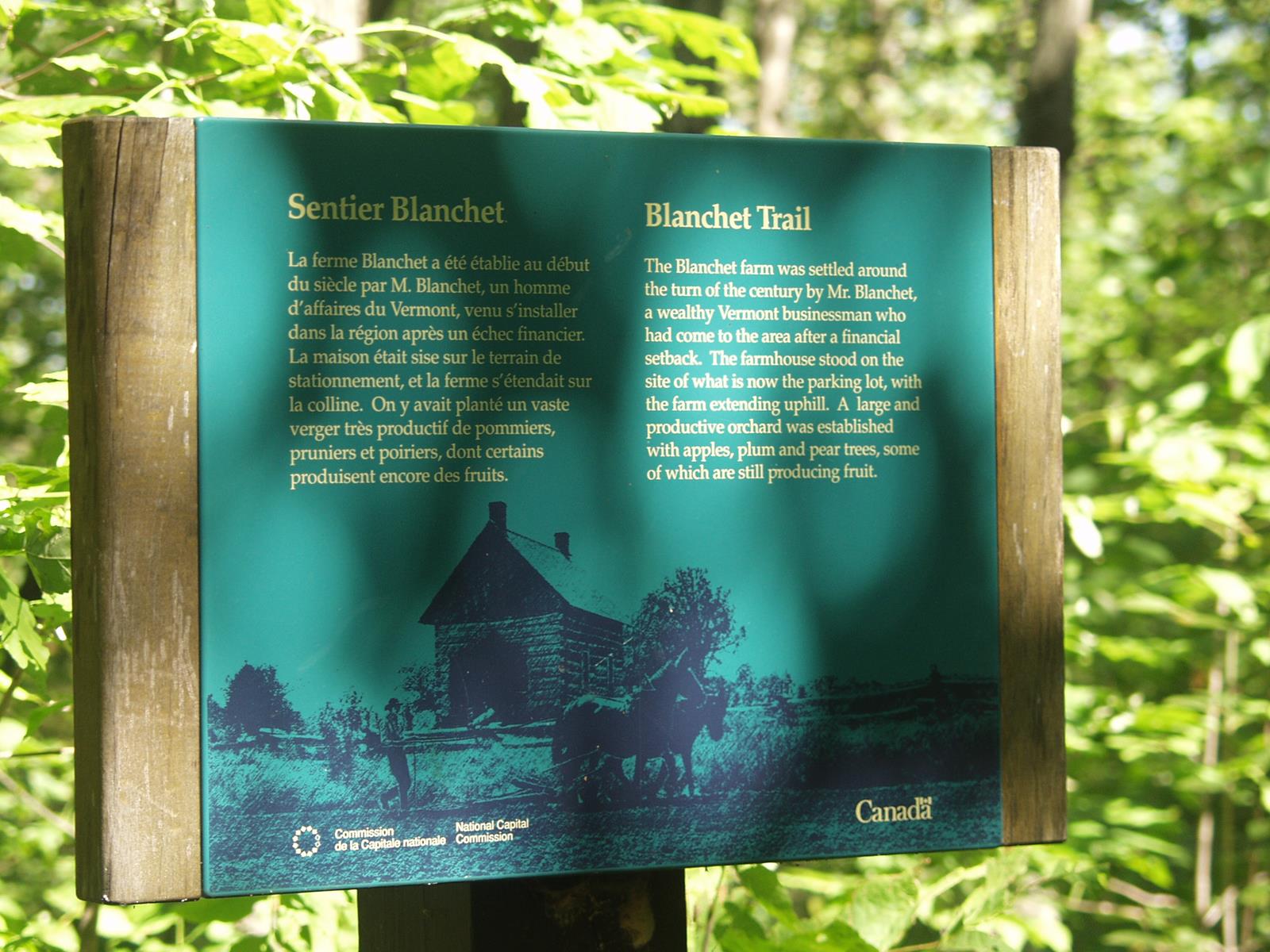 trail sign